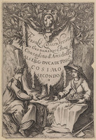 KG 10614
<br/>
Titelblad: Fiesole distrutta
<br/>
<em>Callot, Jacques (1592 - 1635)</em>
